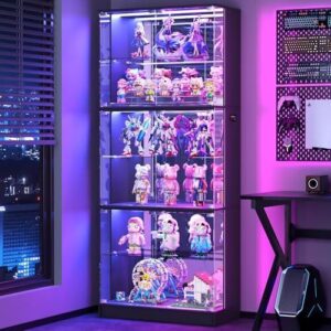 VersionTECH. Display Cabinet with Glass Doors 35%OFF