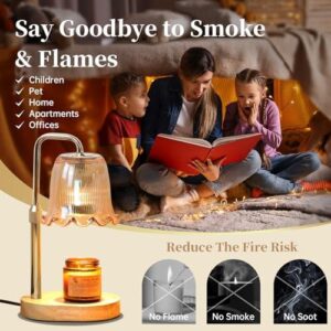 带定时调光的烛光加热灯 50%OFF