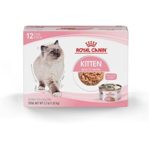 皇家猫粮幼猫肉汁薄片3oz×12包 50%OFF