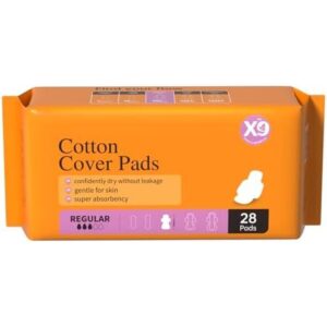 纯棉日用带护翼卫生巾(普通吸收量/28片装) 55%OFF