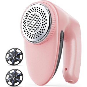 Bymore Fabric Shaver, Lint Shaver for Clothing Furniture Shaver, Sweater Defuzzer Pill Remover Shaver, Lint Remover for Clothing Fuzz-Pink -48%
