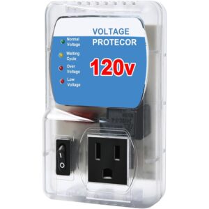 冰箱浪涌保护器，家用单插座电压保护器，可调节过压保护，120V 15A -40%