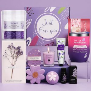 Birthday Gifts for Women, Spa Gifts Baskets for Women, Relaxation Self Care Kit, Care Package Box for Woman, Giftware Idea for Mom, Wife, Friends, Sister, Daughter -50%