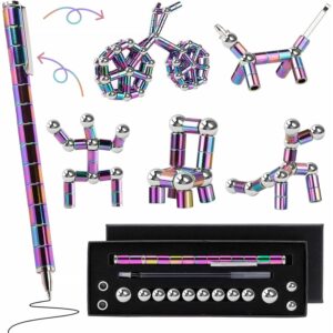 Magnetic Fidget Pen Teen Gifts: Cool Gadget For Men Teacher Appreciation Gifts Graduation Gift For Her Him Stress Relief Fidget Toy For 13 14 15 16 17 18 Year Old Boys Girls,Office Desk Accessories -61%