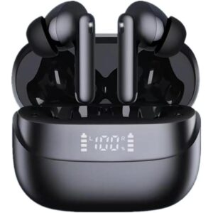 BYDTOOPCBD Wireless Earbuds A8 PRO Bluetooth Earbud & in-Ear Headphones Deep Bass Clear Call, IPX7 Waterproof Ear Buds Wireless Earphones, 36Hrs Playtime Compatible with Phone Android -50%