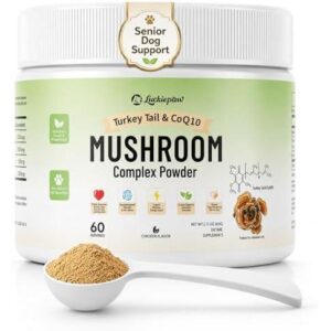 有机云芝菌菇粉(宠物10合1/辅酶Q10/鸡肉味/含勺/犬猫通用) 50%OFF