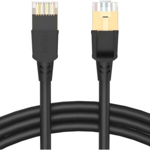 ATTMONO Cat8以太网线，专业网络连接线 40Gbps 2000MHz S/FTP LAN 线-50%