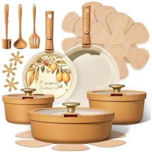 Carote 20件陶瓷炊具套装，带可拆卸手柄 33%OFF
