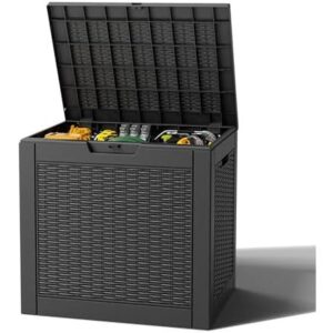 31加仑树脂防水锁盖储物箱 39%OFF