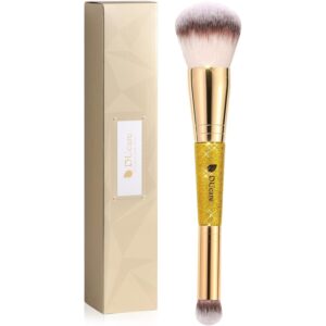 DUcare Powder Brush Concealer Foundation Makeup Brushes Double Ended Perfect for Rounded Taperd Liquid, Cream, Powder,Blending, Buffing -50%