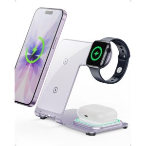 Intoval iPhone 17/16/15/14/13/12 的三合一无线充电器，苹果设备的无线充电站 -34%