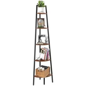 五层转角展示架(金属架/木梯式) 59%OFF