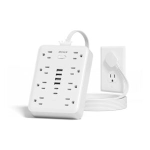 五英尺(8插6USB/防浪涌)扁平插线板 48%OFF