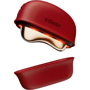 ZDEER GS5黄铜加热电刮痧面部雕塑工具带震动功能  -50%