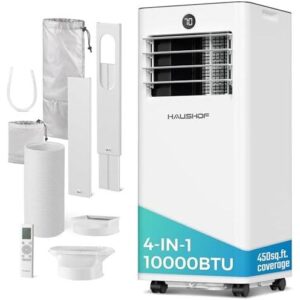 移动空调(10000BTU/冷暖干睡4模式遥控定时) 48%OFF