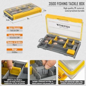 THKFISH渔具套装(130件/一体式/淡水鲈鱼鳟鱼/便携) 40%OFF