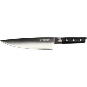 Kitory Chef Knife 8", Gyuto Kitchen Knife - Full Tang Pro Chopping Chopper- Forged HC Steel - Ergonomic Pakkawood Handle-2025 Gifts -50%
