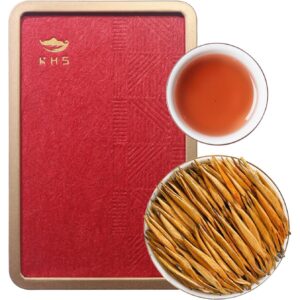 KHS有机红茶AAA级（超级级），3.17盎司中国云南红茶散茶 -40%
