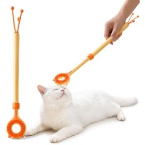 3合1猫咪美容刷与互动玩具 50%OFF