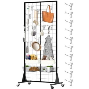 重型三角基底网格墙展示架（配10钩） 32%OFF
