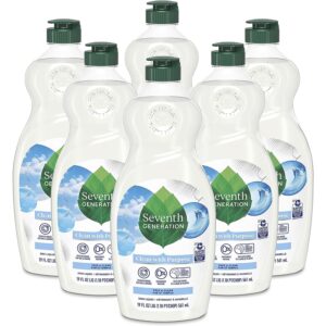 Seventh Generation 敏感肌适用洗碗液(6瓶装19盎司) 51%OFF