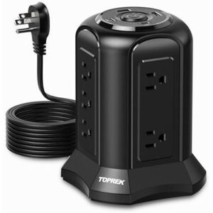 塔式插线板浪涌保护器 2100J – 10个插座  51%OFF