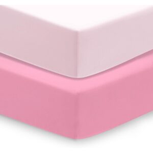 Littogoose婴儿床单（2件装）适合男孩和女孩，柔软贴合床单（标准婴儿床床垫） -35%