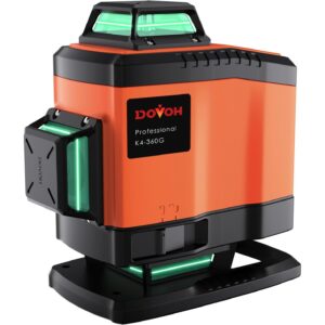 DOVOH 4D 激光水平仪自调平 360，绿光束，K4-360G -56%