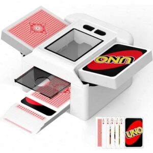 自动洗牌机(1-2副/USB-C充电/静音便携/双模式) 40%OFF