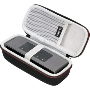 LTGEM保护壳兼容Bose SoundLink Mini II/II限量版蓝牙便携无线音箱，硬质旅行携带包——黑色+灰色（仅保护壳）-50%