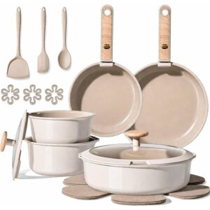 CAROTE陶瓷锅具套装 50%OFF