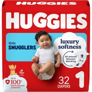 Huggies Snugglers 1号纸尿裤(8-14磅/32片) 50%OFF