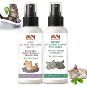 AutumnNest猫咪安抚与猫砂训练喷雾套装-50%