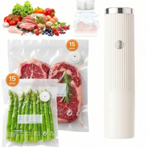 带LED显示屏的智能食品真空封口机 -50%