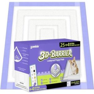 3D防漏尿垫(7杯吸收/25片+4测试条/蓬松凝胶) 60%OFF