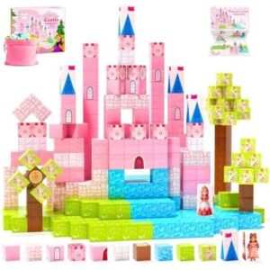 磁性积木建造玩具-公主城堡收藏世界  72%OFF