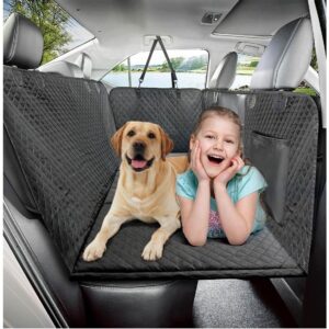 Vailge Dog Car Seat Cover, Dog Hammock for Car Backseat, Non Inflatable seat Cover for Back seat,Hard Bottom Back Seat Protector for Cars,Trucs & SUVs -50%