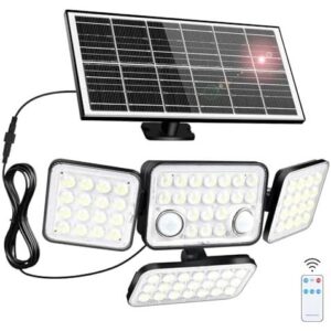 太阳能感应灯(5000mAh/292LED/3600LM防水遥控) 58%OFF