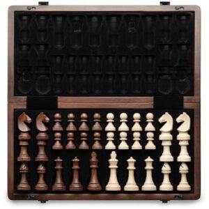 15英寸磁性木质国际象棋套装 50%OFF