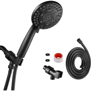 Iopsk 10 Spray Shower Head with Handheld(Matte Black) -40%