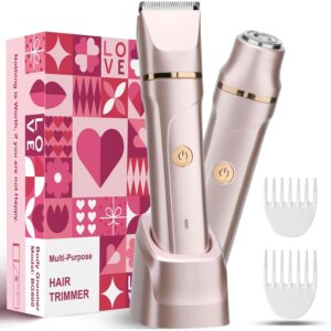 VEGITERIA比基尼修整器女性2合1电动剃须刀面部毛发去除 -40%
