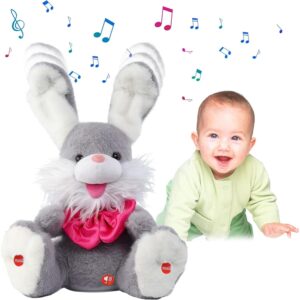 MIAODAM 捉迷藏兔子玩具，兔子毛绒玩具 -50%