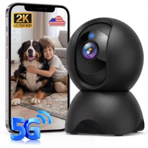 YYSY 2K 5G 室内安防摄像头，无需订阅的 AI 婴儿监视器-50%