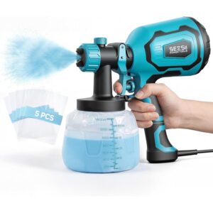 SEESII 喷漆器，1400ML HVLP 喷漆枪  50%OFF