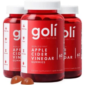 Goli苹果醋软糖——全球首款含维生素B12、甜菜根和石榴的苹果醋软糖  (3 Pack)  -54%