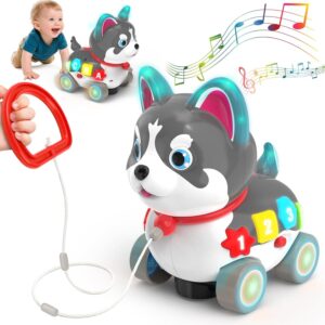 6-12-18个月婴儿玩具，3合1音乐幼犬玩具-72%