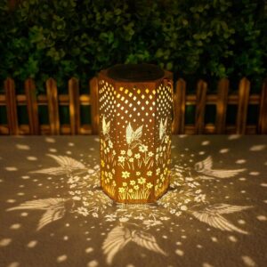 Eandisom 女性生日礼物——花园装饰蜂鸟太阳能灯户外防水  50%OFF