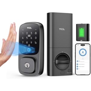 TCL D1 Pro Palm Vein 智能锁、无钥匙门锁、升级可充电电池 -50%