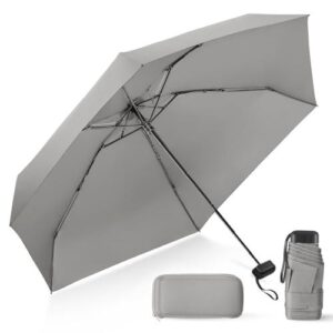 迷你折叠伞(带收纳盒/超轻便携/晴雨两用) 50%OFF
