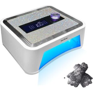 UV LED美甲灯无绳，DecRose 120W可充电紫外线灯 -50%